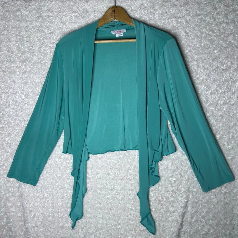 Pretty Women Made in USA Women's‎ Open Cardigan Size Large